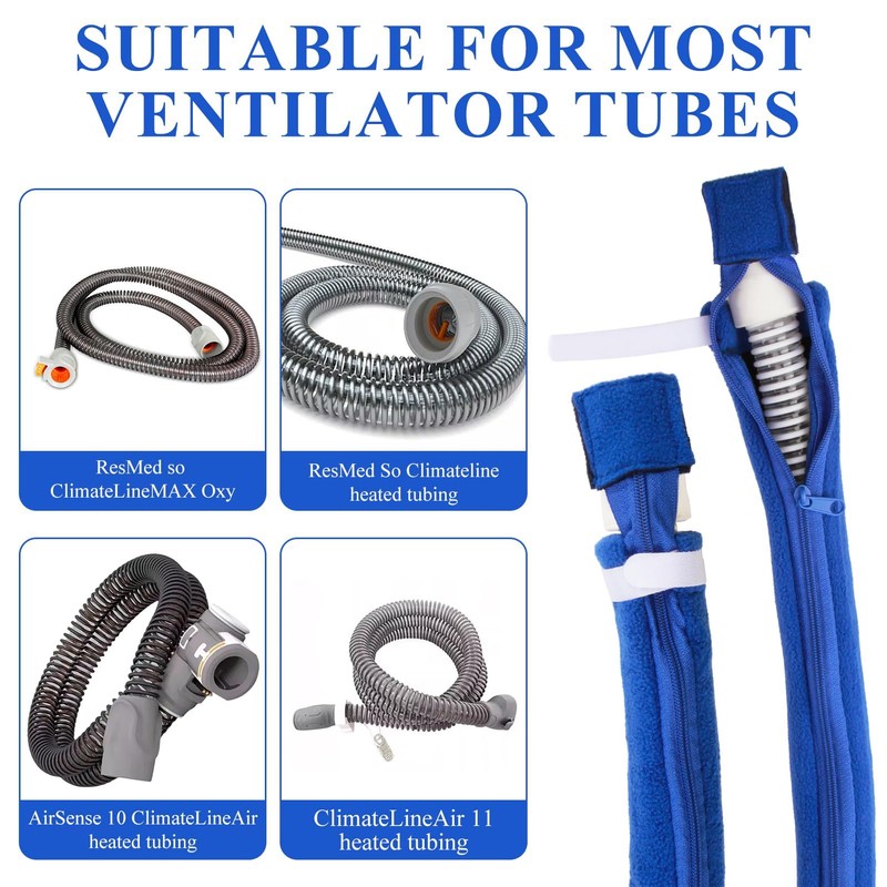 6.3ft C P A P Hose Cover for ResMed ClimatelineAir