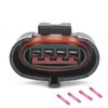 GROBARPART Ignition Coil Pack Connector Harness Pigtail Fit for Ford