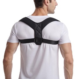 Clavicle Strap, Back correction hunchback strap with breathable and anti hunchback sitting posture correction device with adjustable collarbone