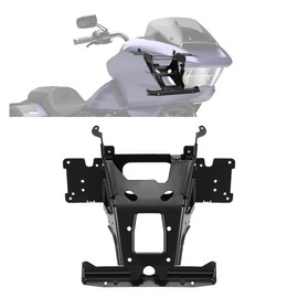 KUAFU Inner Fairing Radio Bracket Compatible with 2015-2024 Harley Touring Road Glide Replacement for 47200217 Caddy Radio Mount Support Repair Kit Powder Coated Black