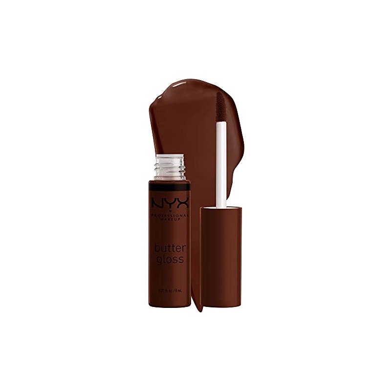 NYX Professional Makeup Butter Gloss, Lip Gloss, Shade: Lava Cake