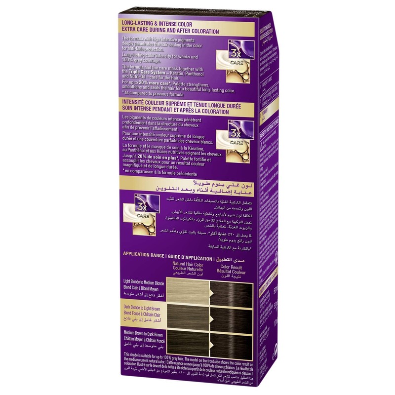 Schwarzkopf Palette Intensive Hair Colour Cream with Liquid Keratin -