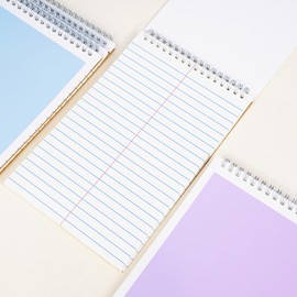 Duxesuk Steno Pads – 6x9 Inches 80 Sheets Steno Notebooks for Writing Notes in School, University, College & Office (2PCS Teal)