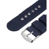 HARFINGTON Blue Nylon Watch Band 16mm Width Soft and Comfortable