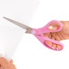 Westcott 15387 - Tijeras de acero inoxidable con cinta rosa