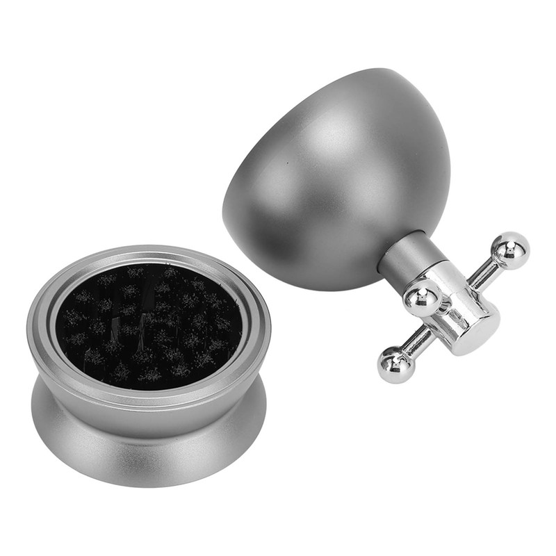 Adjustable Coffee Distributor Food Grade Metal Rotating Handle Fixed Cover