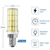 RIUVAO E12 LED Bulb, 20W 6pcs LED Corn Light Bulb