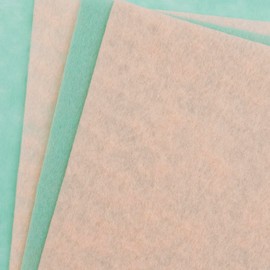 John Bead GoodFelt Beading Foundation 1.5mm 5x8in 4pcs Pink and Seafoam