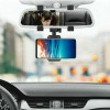 Universal 360 Rotation Car Rear View Mirror Mount Stand GPS