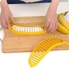 Kitchen Small Tool Banana Slicer, Banana Cutter, Fruit Salad Platter