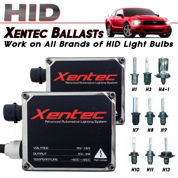 Xentec Two Xentec XENON Lights 55W HID KIT 's Replacement
