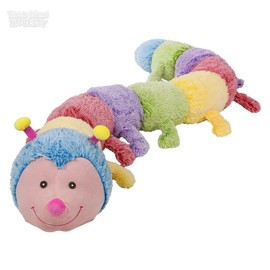 RI Novelty Adventure Planet Plush - JUMBO CATERPILLAR (80 inches long) - New Stuffed Animal