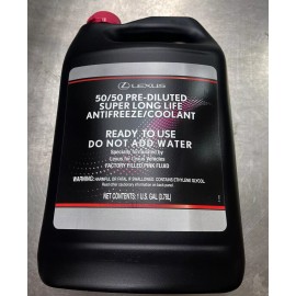 GENUINE Original LEXUS x1 US GALLON GENUINE LEXUS SCION Coolant Fluid Antifreeze 50/50 Premixed