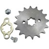 TDR 16T 428 Front Engine Sprocket Cog 17mm for 50cc