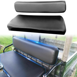 Front Bench Seat Cover Replace for 1993-2008 Kawasaki Mule 2500 2510 3000 3010, Waterproof Anti-Scratch Soft Leather Seat Cover for Kawasaki Mule