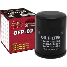 Aqua Dream Automotive Oil Filter PLATINUM Honda 15400-RTA-003 Other AD-OFP-02 AQUA DREAM