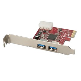 LINDY 2 Port USB 3.0 Card, PCIe