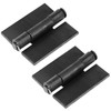 MOUNTAIN_ARK 2 Pack 7-1/4" x 6-1/2" Heavy Duty Weldable Hinges,