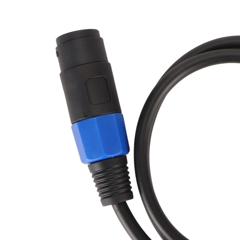 Professional Speaker Cable 3.3ft Long PVC Male Female Quick Twist