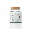 Re-Generation Glassware Medium Jar with Cork Lid, 50cl, 100% Recycled