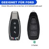 Car Key Case for Ford, 3 buttons black