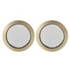 2Pcs Sound Hole Inserts for Dobro Resonator Screen Box Resonant