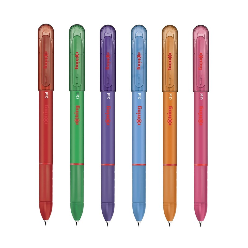 rOtring Gel Rollerball Pens - Medium Point 0.7mm - Rubber