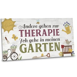 ARTFAVES® Garden Sign "Bitte nicht vom Beckenrand springen | Shabby Chic Vintage Garden Decoration Sign with Saying on the Theme Pool/Garden | Size: 30 x 15 cm