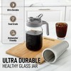 Zulay Premium Cold Brew Coffee Maker - 32oz Mason Jar
