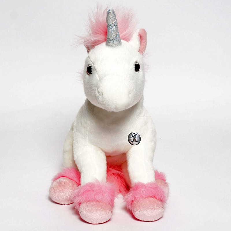 Unicorn Blanca White / Pink 38 cm Plush Toy Cuddly