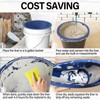 5 Gallon Bucket Liner Reusable Rubber Liner for Concrete Thinset