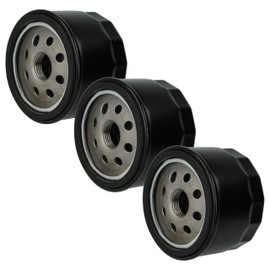vhbw 3 x Oil Filter Compatible with Kawasaki FD590V, FR651V, FC540V, FD501D, FB460V, FC420V Motor for Lawnmower, Wheel Loader - Replacement Filter