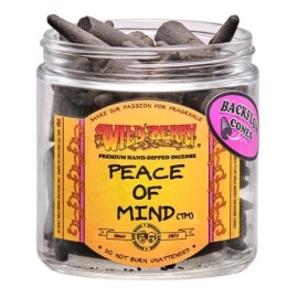 Wild Berry Peace of Mind Backflow Cone Wildberry Incense 5 BACKFLOW Cone Pack