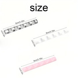 SquEqu 4 x Pinselhalter aus Acryl, tragbar, Aufbewahrungsregal für Pinsel-Set, Ölgemälde, Aquarell, Pinsel, Make-up, Nagelkunst, Stift, Bleistift, Miniatur-Detaillierung, Zeichnung