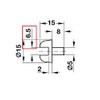 cyclingcolors 10x Shelf Support Glass Shelf Support 4 mm 5