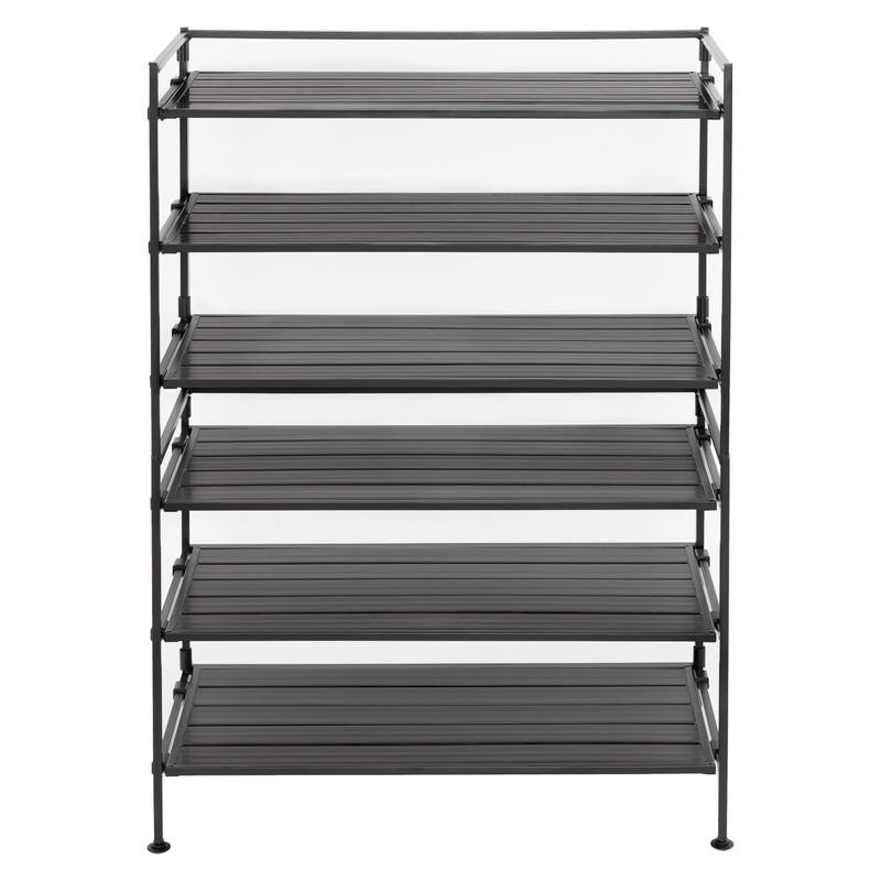 Seville Classics Sturdy Freestanding Storage Shelf for Bedroom, Closet, Entryway,