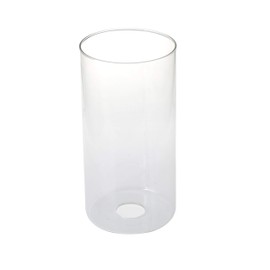 GoLucky Glass Cylinder Glass Shade Accessory Glass Lamp Fixture Shade Replacement Glass Piece with 1-5/8 Inch Fitter Multiple Specifications3.5"(D)5"(H) Multiple Specifications
