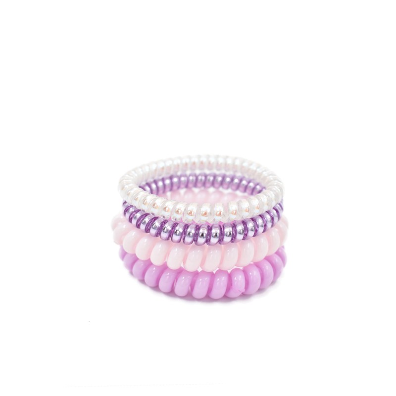 SAFIRIT Ligas para Cabello en Forma de Espiral, Set de