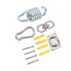 Stainless Steel Ceiling Hammock Hanging Kit 551lb Capacity Suspension Hook