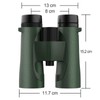 occer 10x42 Professional Binoculars Adults, Easy Focus Compact Binoculars with