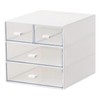 ENN LLC Desktop Storage Case 4 Drawer Storage Case Stationery