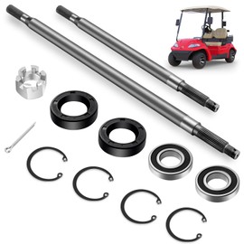 Zonon 12 Pcs Golf Cart Rear Axle Shaft with Bearing Seal Kit Compatible with Ezgo Txt Medalist Electric 1994-2013, Replace Compatible with OEM 20377g11,20377g12,15112g1 (Driver Side+Passenger Side)