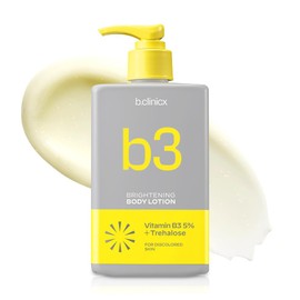 Loción Corporal Iluminadora Con Niacinamida Al 5%(300 Ml)– Loción Antioxidante Para Unificar El Tono De La Piel, Loción Con Vitamina C Para Una Piel R