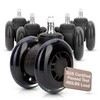ZOFF Double Rollerblade Office Chair Wheels - 3 inch -