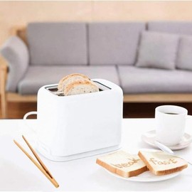 6Pcs Bamboo Toast Tongs, 7" Long Reusable Kitchen Utensil Tongs with Anti-slip Design for Toaster Fruits Salad Pasta Grilling and BBQ Cooking Utensils