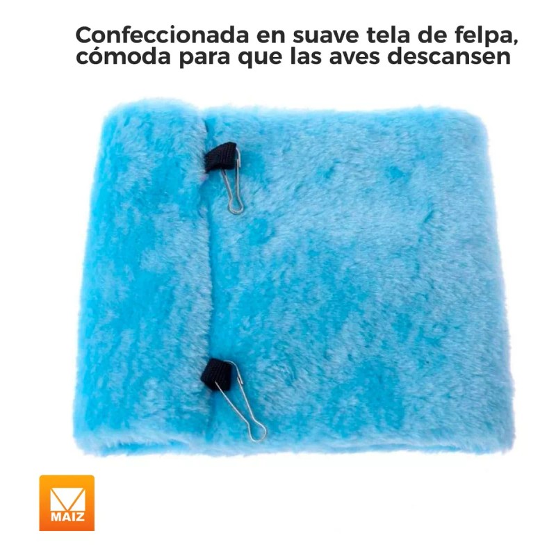 Maíz Hamaca Nido Casa Campaña Colgante Columpio Pajaros Chico