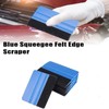 4PCS Car Wrapping Vinyl Squeegee Scraper Tool Wrap Soft Felt