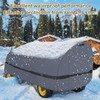 600D Waterproof Log Splitter Cover, Heavy Duty Wood Splitter Guard15-45
