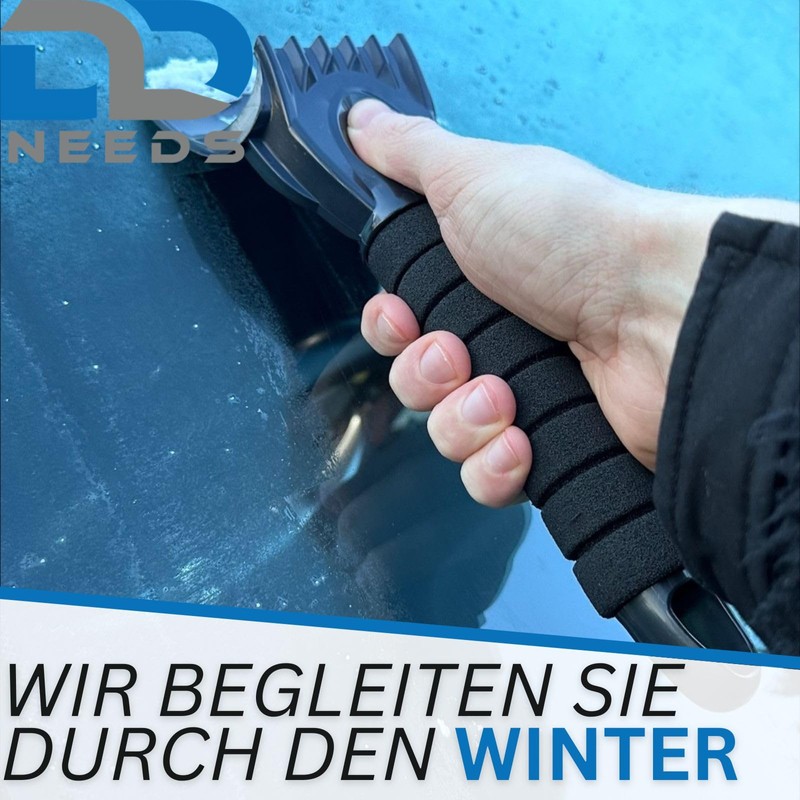 D2D Premium Ice Scraper, Efficient Car De-Icer for Gentle De-Icer,