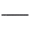 Alumicolor Aluminum Architect Pocket Drafting Scale With Clip, 6IN, Black